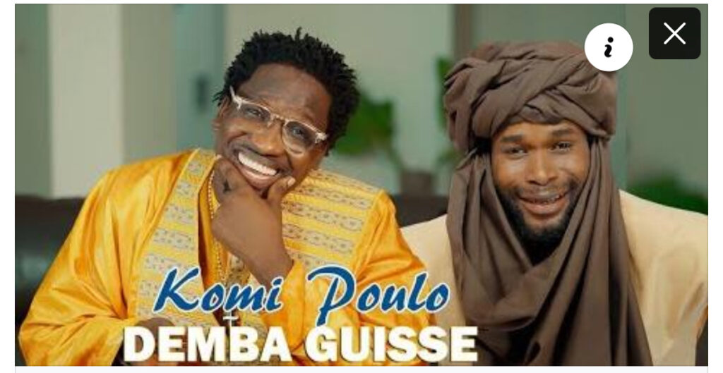 « Komi Poulo » de Demba Guissé : 1 million de vues et premier en tendance malgré la polémique