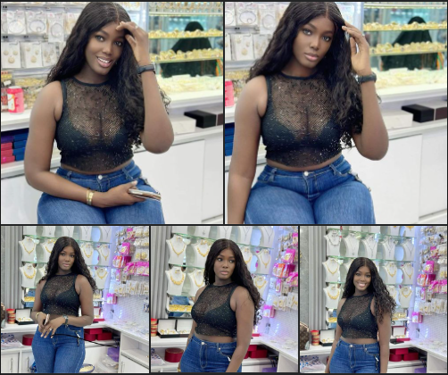 Photos : En mode dioumbakh out, l’actrice Mame Fatou de la série Cœurs Brisés montre ses lolos