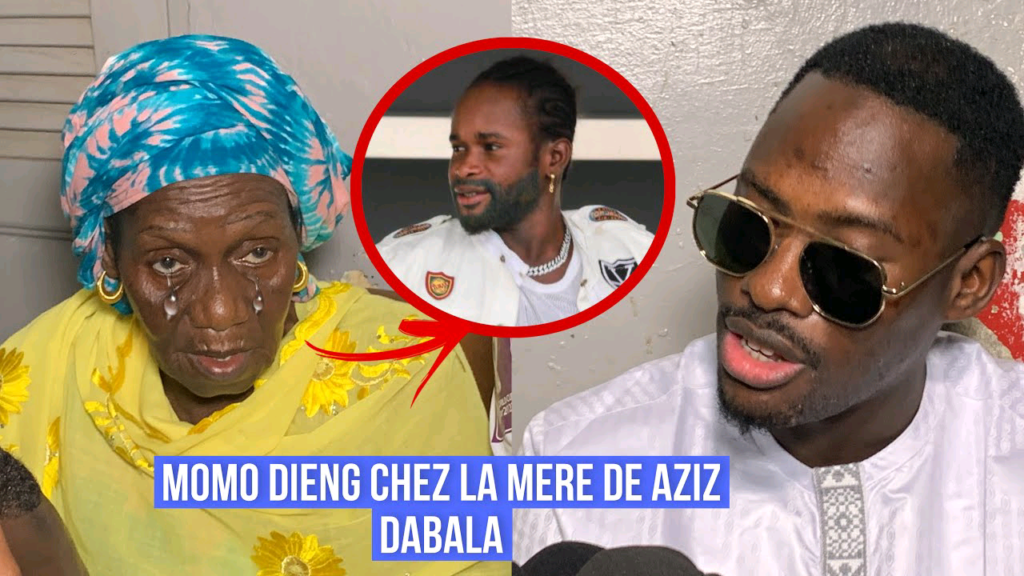 Vidéo : Momo Dieng chez la mère de Aziz Dabala