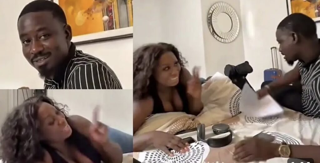 (Vidéo) – Coulisses Tournage « Lady Diama » : Dieynaba taquine Aladji, « kilifeu dou diengeu… »