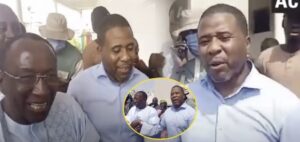 (Vidéo) – Première apparition de Bougane après sa libération….