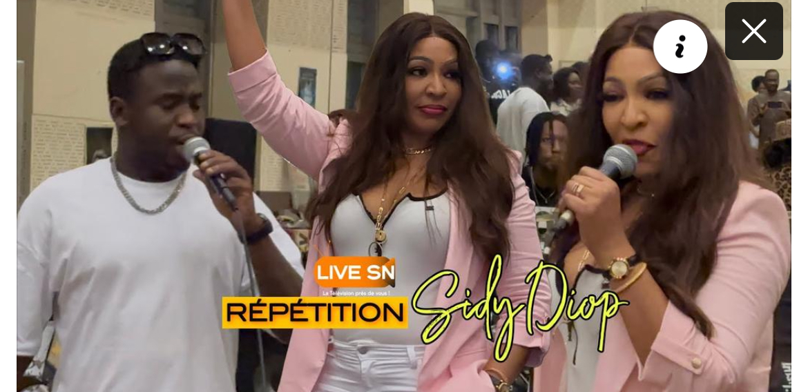(Vidéo)- Sidy Diop en pleine préparation pour son grand concert: Viviane Chidid en guest surprise