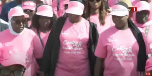 Octobre Rose: Le geste symbolique de la Première Dame Marie Khone Faye (vidéo)