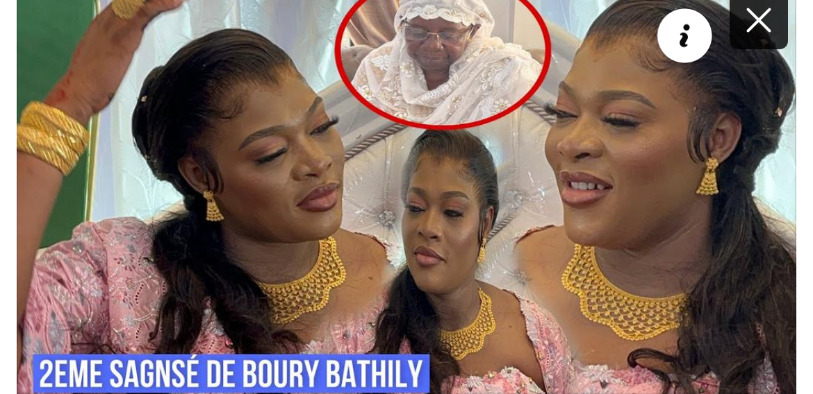 (Vidéo)- Baptême de son 4e enfant: Boury, la femme de Balla Gaye sublime dans sa 2e tenue