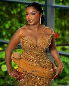 Dieyna Baldé : Éblouissante en doré pour son mariage avec Bril