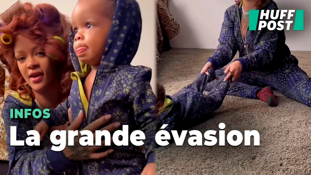 Shooting avec ses enfants: Rihanna a le problème que toutes les mamans