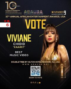 AE Awards USA : L’artiste Viviane Chidid nominée