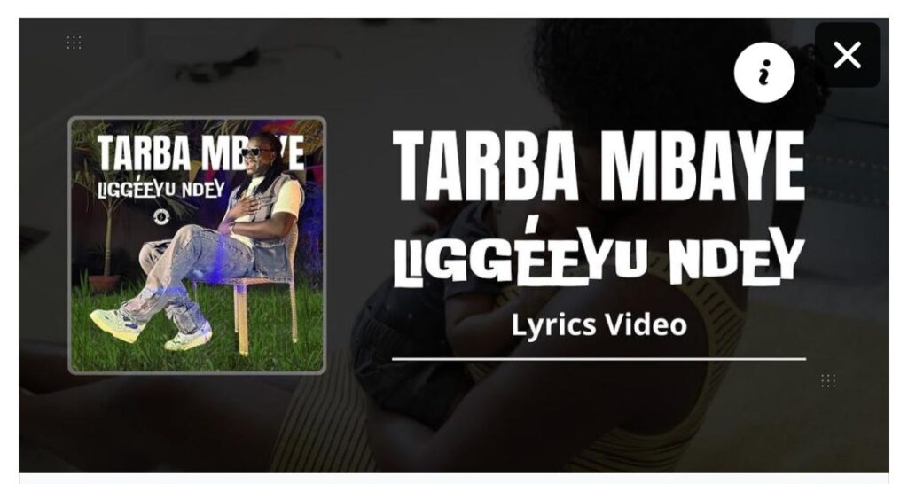 (Audio)- «Liguéyou Ndey»; le nouveau tube de Tarba Mbaye qui fait tabac sur Tiktok