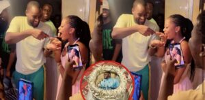 (Vidéo) – Anniversaire de Seydina Alioune Seck : La belle surprise de sa femme Khadija…