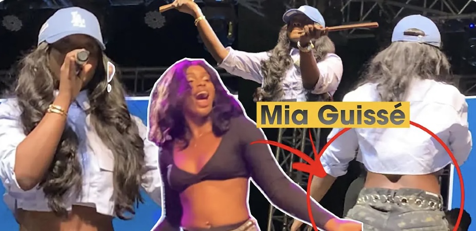 (Vidéo) – Danse, chant…: Mia Guissé toute show sur scène…