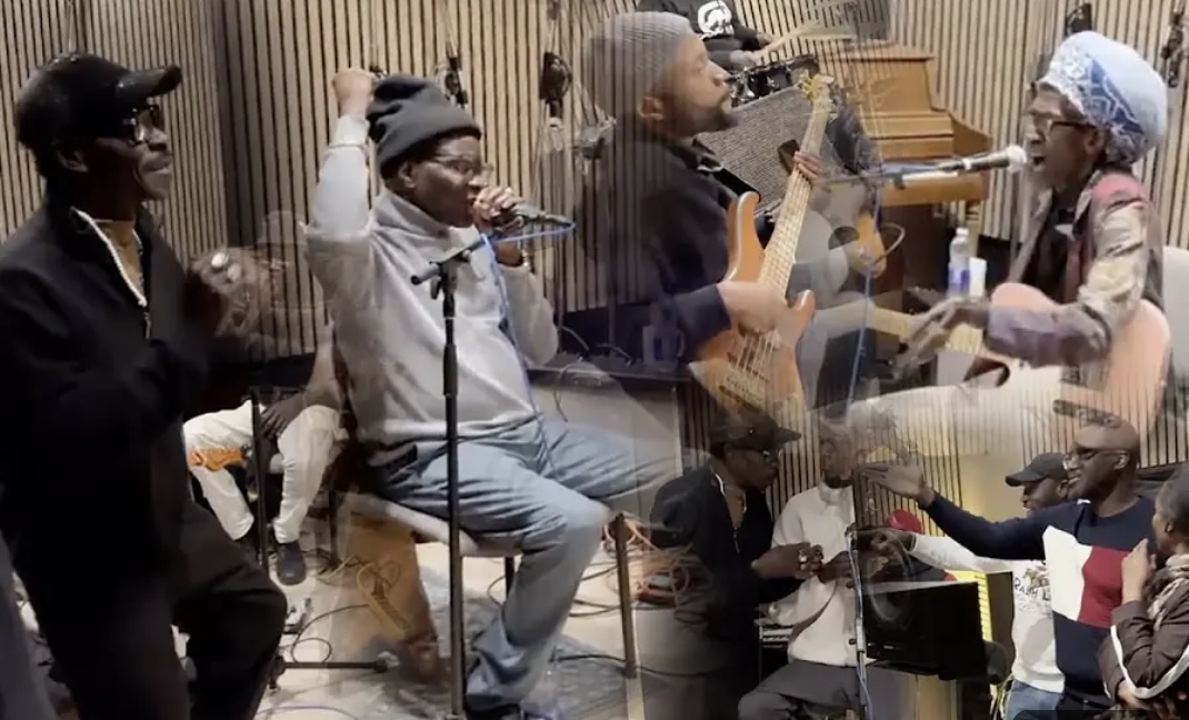 (Vidéo) – Cheikh Lô, Omar Pène, Souleymane Faye : Quand ces légendes se retrouvent en répétition…