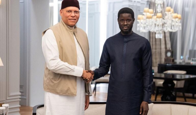 Qatar: Bassirou Diomaye Faye rencontre Karim Wade