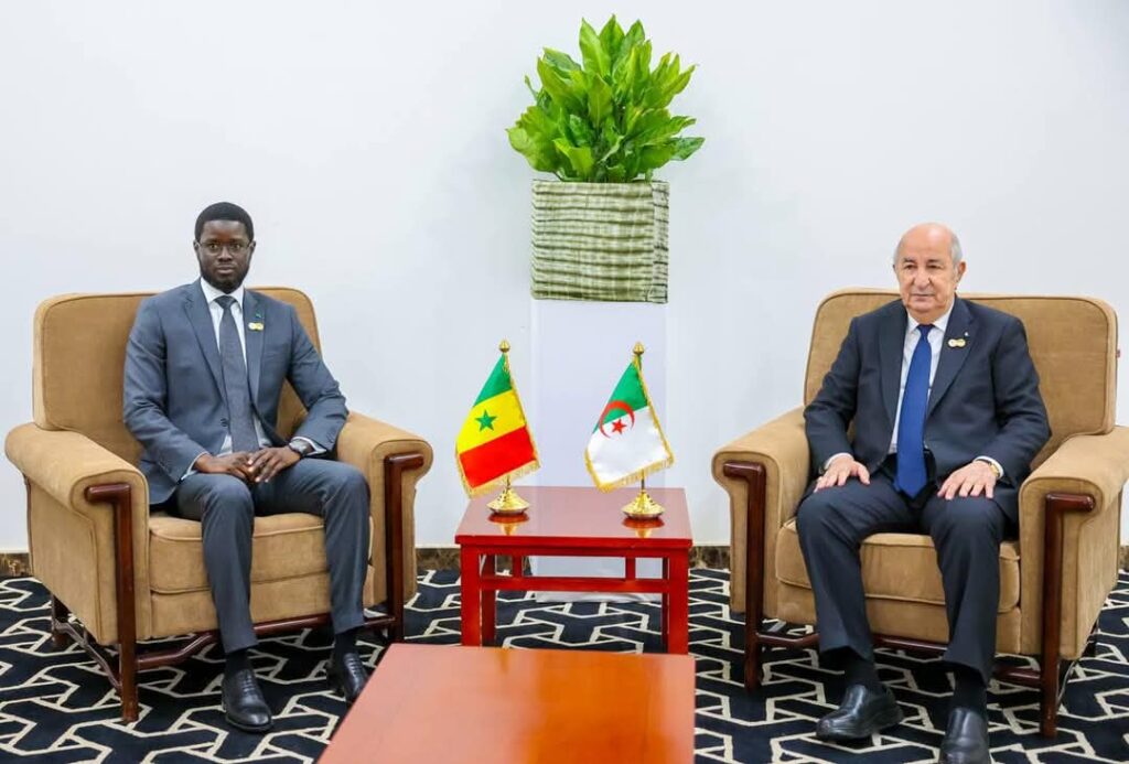 Bassirou Diomaye Faye : des échanges prometteurs avec Abdelmadjid Tebboune
