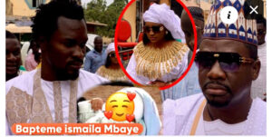 Carnet Rose: Ismaila Mbaye donne le nom de sa 1ere fille à la femme de Allassane Mbaye