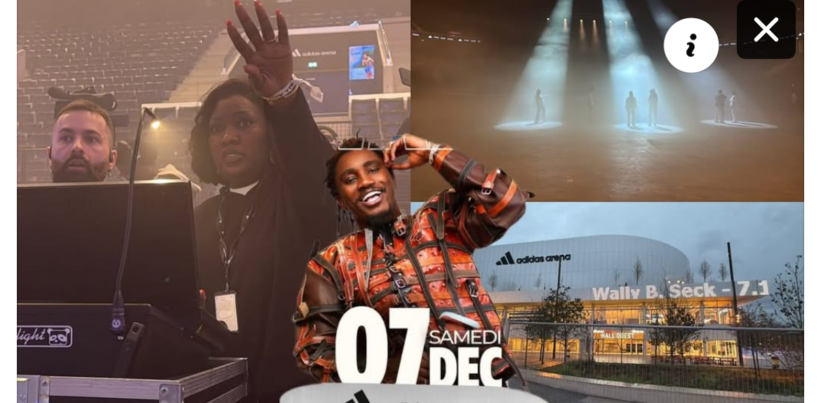 (Vidéo)- Admirez la balance de Wally Seck à Adidas Arena