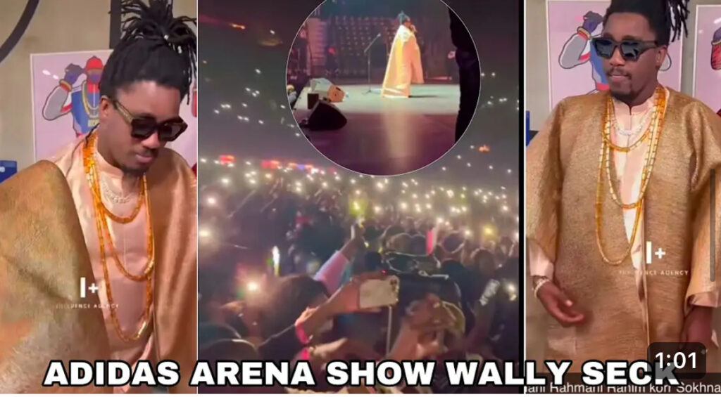 (Vidéo) – La Mobilisation impressionnante de Wally Seck à l’Adidas Arena