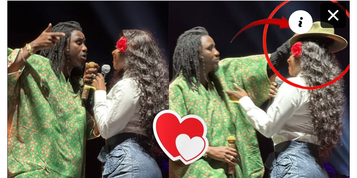 Wally Seck et Mia Guissé offrent une prestation captivante à l’Adidas Arena.