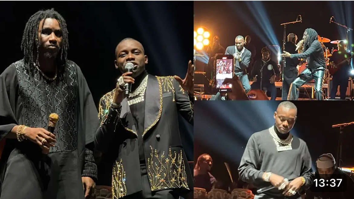 (Vidéo) – Wally Seck fait vibrer Paris avec Sidiki Diabaté à l’Adidas Arena