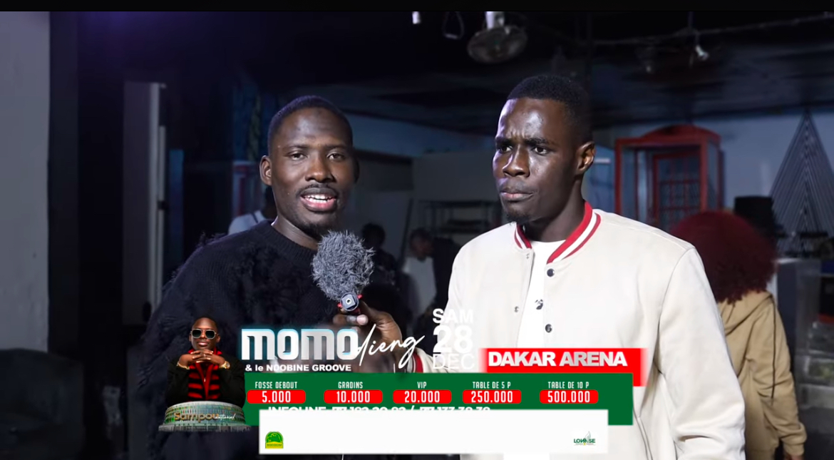 (Vidéo) – Les coulisses des répétitions de Momo Dieng pour son concert « Sampou » à Dakar Arena