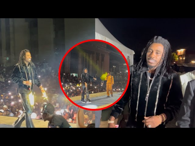 (Vidéo) – Wally Seck débarque au concert de Vj et crée l&rsquo;euphorie