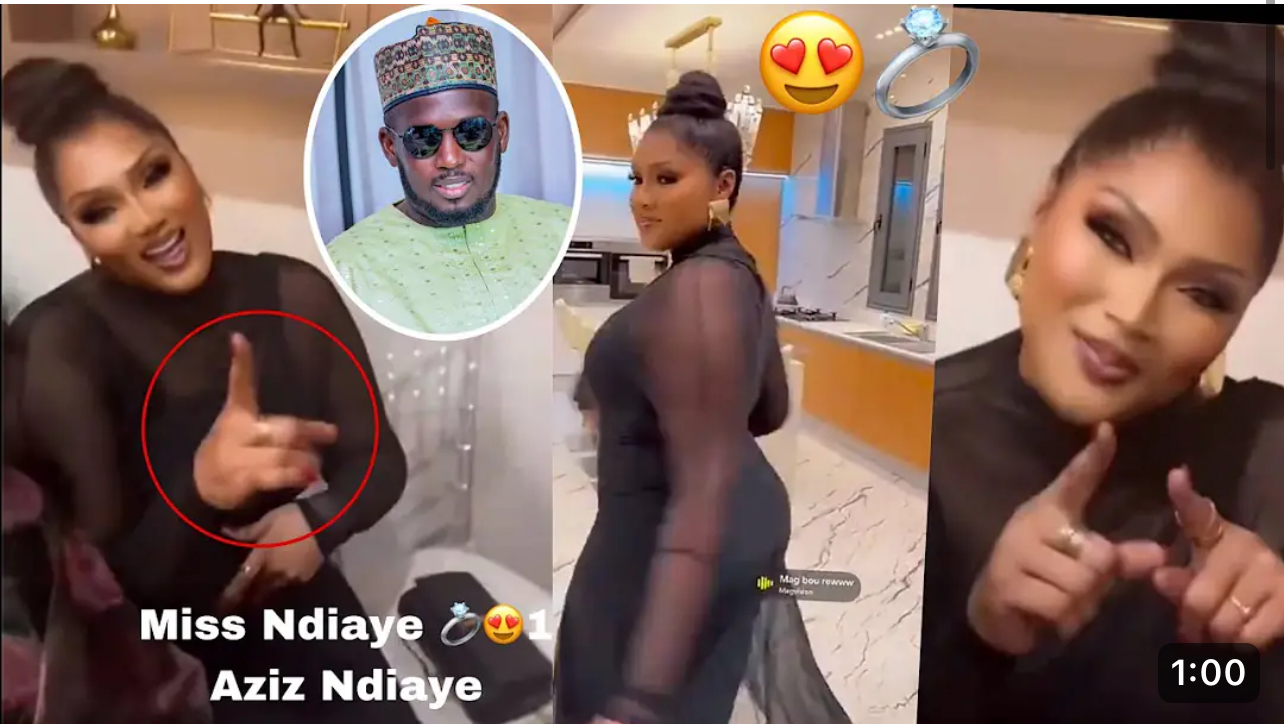 (Vidéo) : Miss Ndiaye, l’épouse de Aziz a rajeunie. Regardez !