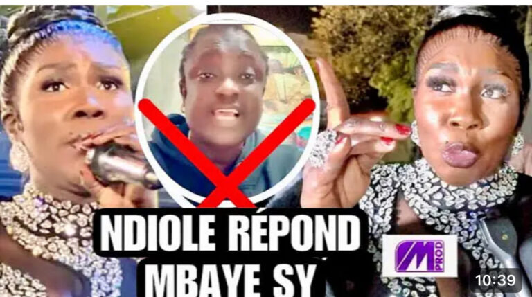 (Vidéo)- Ndiolé sur la réaction de Mbaye Sy Ndiaye : « Mann ak mom dioté wouniou »