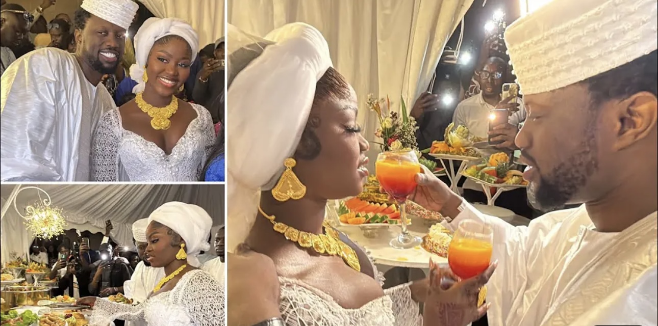 (Vidéo) – Mariage de Fatou Ndiaye et Bass Thioung : Le buffet royal qui secoue la toile…