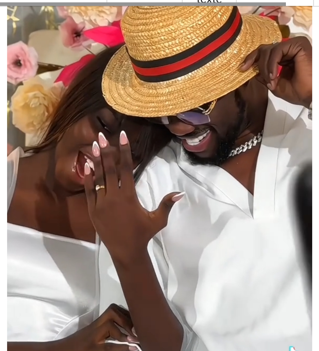 Demande en mariage : Bass Thioung et Fatou officialisent leur amour