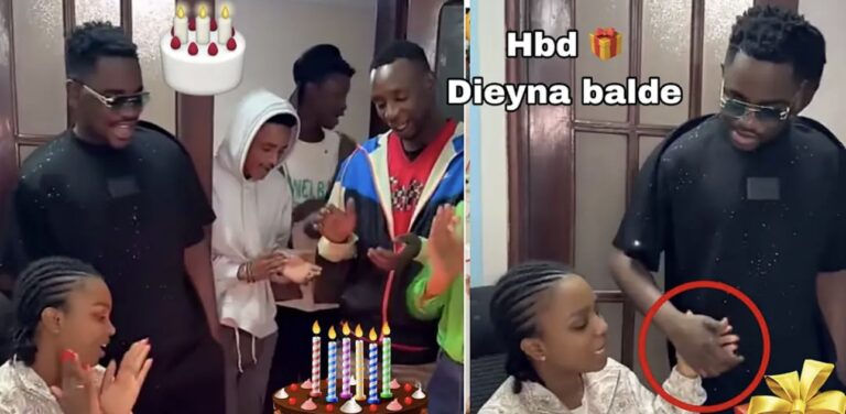 (Vidéo) – La chanteuse Dieyna Baldé fête son anniversaire avec son mari…