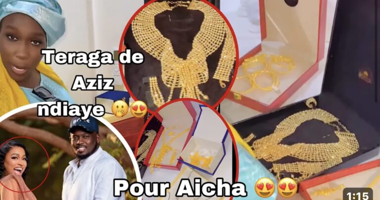 (Vidéo) – Veille du baptême de son fils : Aziz Ndiaye gâte sa femme Aïcha Rassoul…