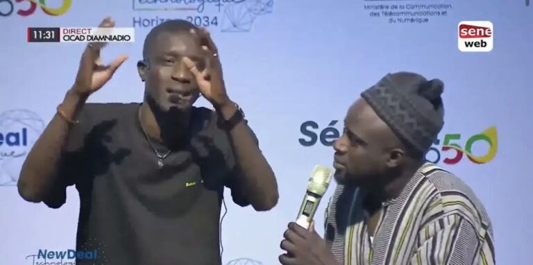 (Vidéo) – New deal technologique : La prestation de Mame Balla Mbow qui secoue la toile…