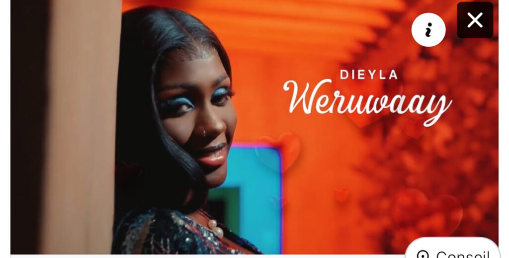 (Clip officiel) – «Werouwaye » : Dieyla célèbre l’amour avec un nouveau single acoustique