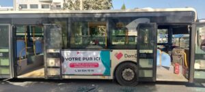Dernière minute : Un bus Dakar Dem Dikk vandalisé suite à un accrochage avec une moto (Photos)