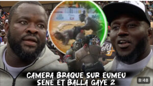 (Vidéo)- Franc vs Ama: Regardez comment Eumeu Sène et Balla ont suivi le combat