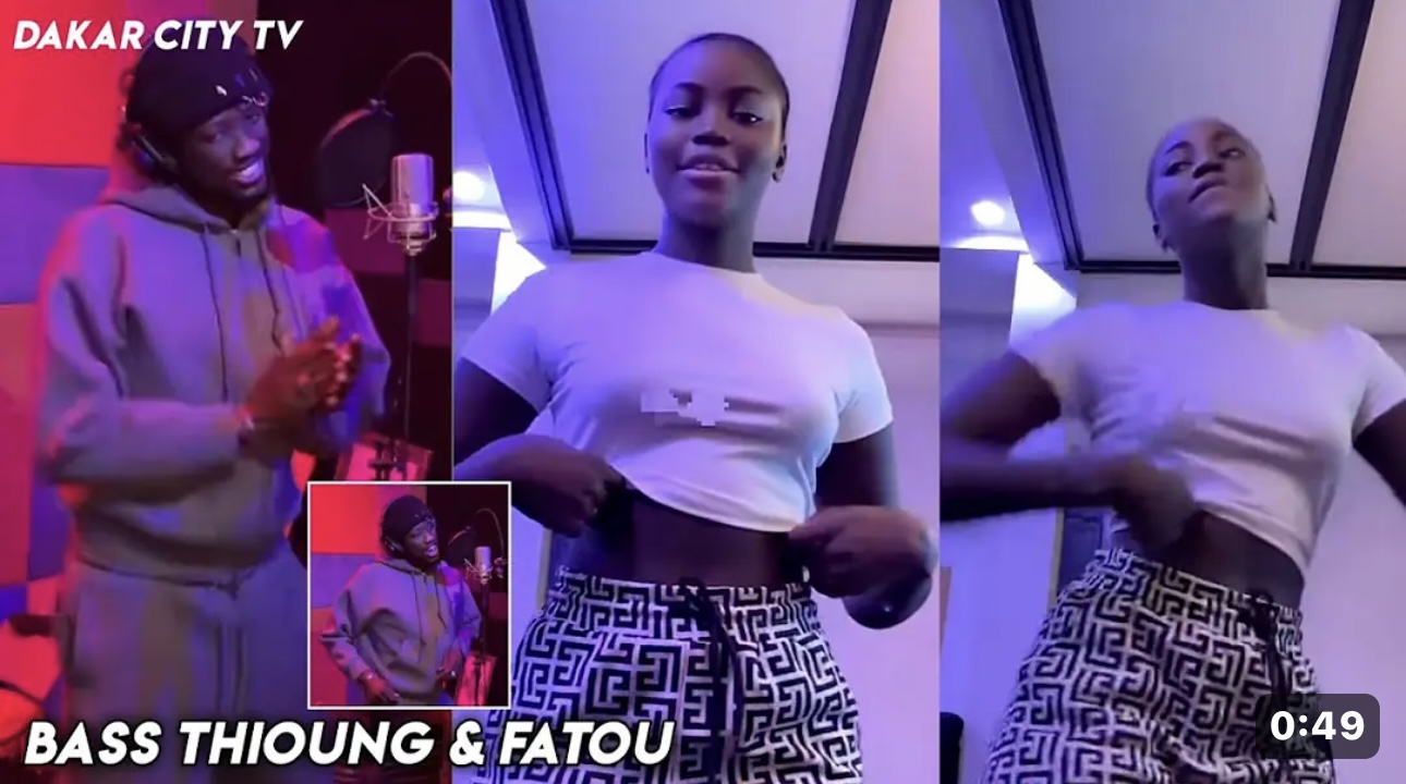 (Vidéo) – Fatou Ndiaye se transforme en danseuse de son mari Bass Thioung.