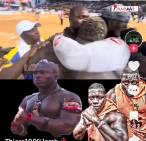 Les larmes de Franc devant Modou Lo après la victoire