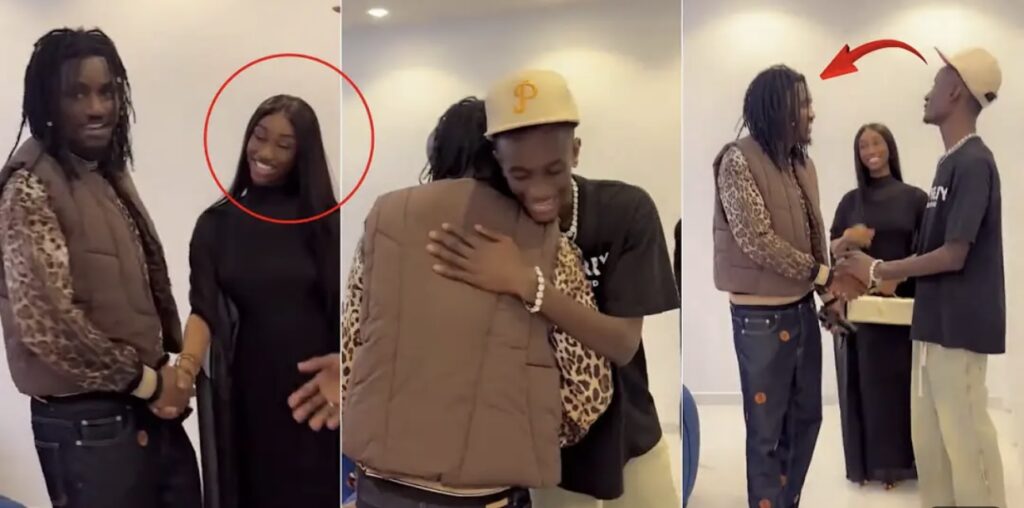 (Vidéo) – Fallou et sa femme Bébé Bineta en visite chez Wally Seck…