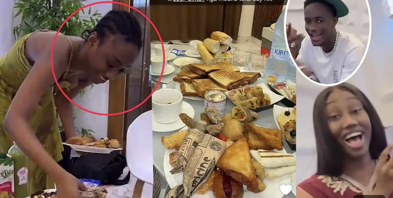 (Vidéo) – Bébé Bineta serve un Ndogou royal à son mari Fallou…