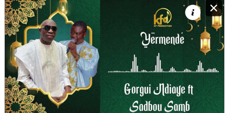 (Audio)- Gorgui Ndiaye dévoile “Yeurmandé”, un single religieux feat Sadibou Samb