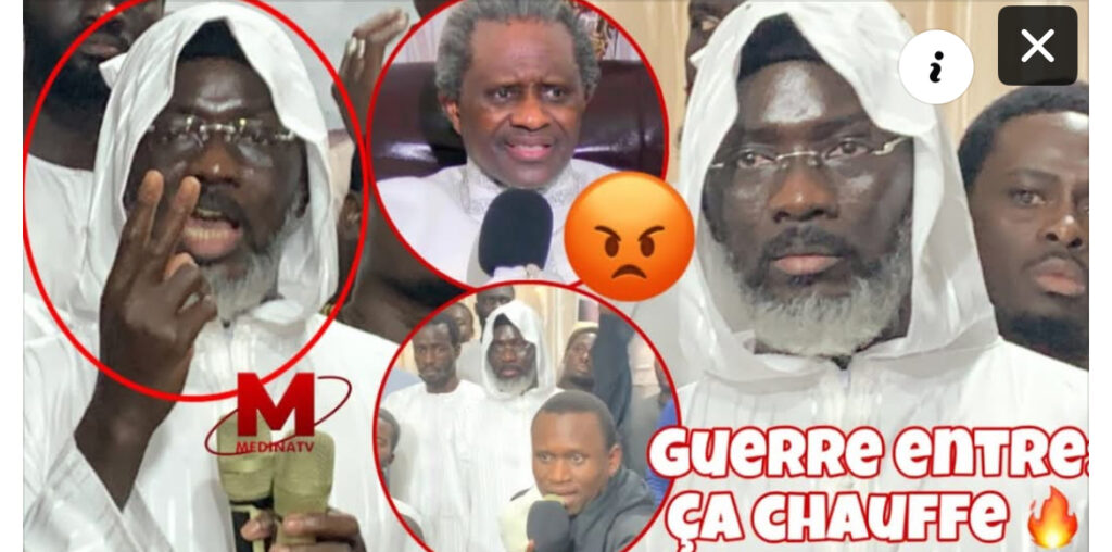 Thiante sous tension: Mame Thierno Mbacké prêche l’apaisement face aux talibés de Serigne Modou Kara
