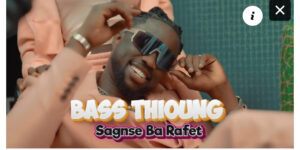(Clip officiel)- Bass Thioung célèbre l’élégance avec son nouveau single « Sagnsé »
