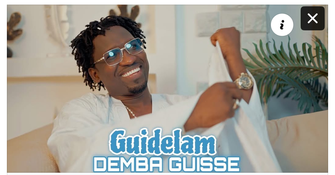 (Clip officiel) – « Guidelam » : le nouveau bijou musical de Demba Guissé