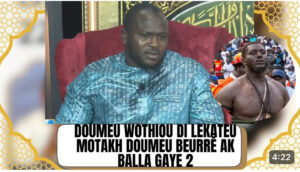(Vidéo): Modou Lo sur son combat contre Balla Gaye 2: « Douma wathiou di lékat »