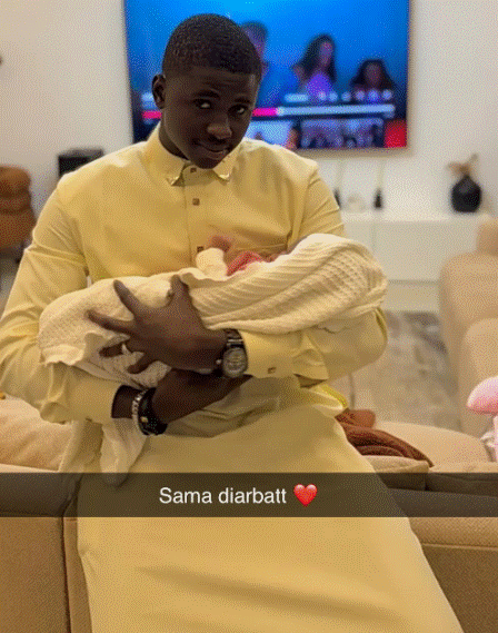 Arrêt sur image : Quand Dj Kheucha pose avec le bébé de Racky Aidara