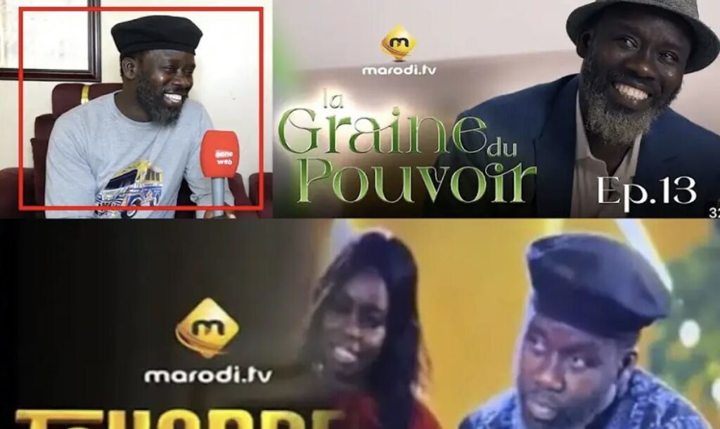 (Vidéo) – Son parcours, sa carrière d’artiste… : Oncle Mor de la série « Graine du Pouvoir » à cœur ouvert…