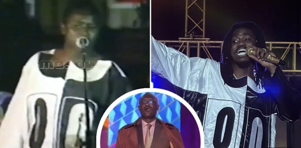 (Vidéo) – Concert du 40e anniversaire : Wally Seck rend un hommage à Thione à travers son chant et sa tenue.