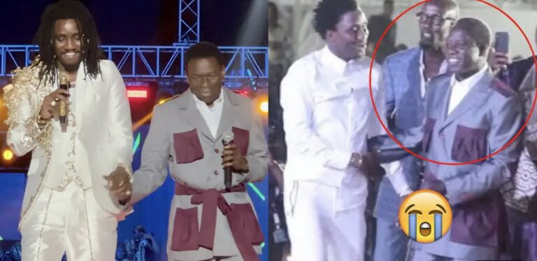 (Vidéo) – Assane Ndiaye fait revivre Thione Seck sur scène et bouleverse Wally Seck, « waroma def… »