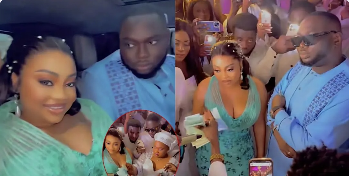 (Vidéo) – Mariage de Biggy : Quand Lama Ndiaye émerveille le couple avec une belle chanson…