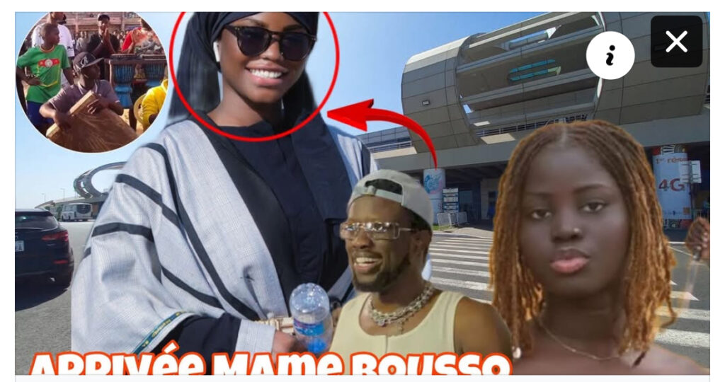 (Vidéo)- Une foule en liesse à l’aéroport pour accueillir Mame Bousso