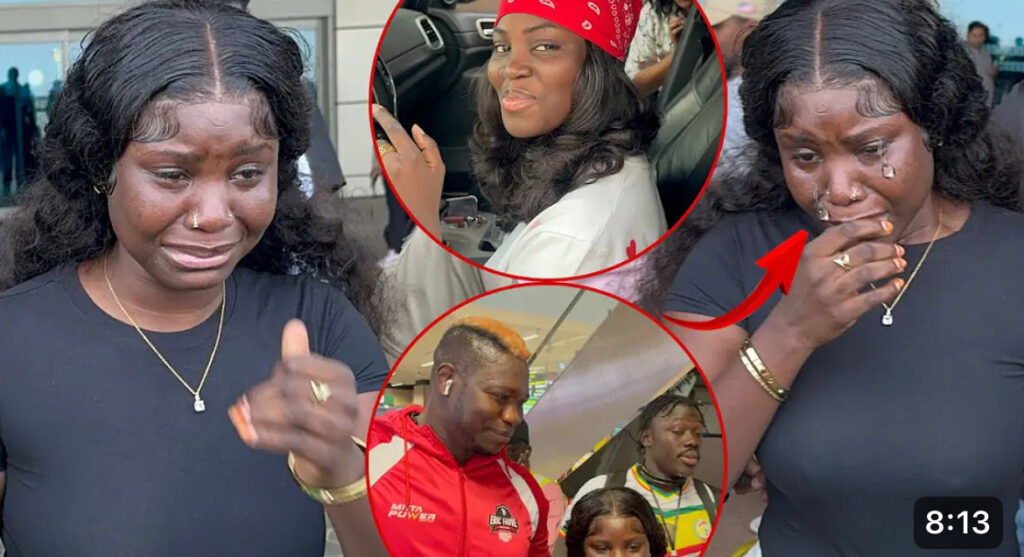 (Vidéo)- Mame Bousso en larmes à sa sortie de l’aéroport